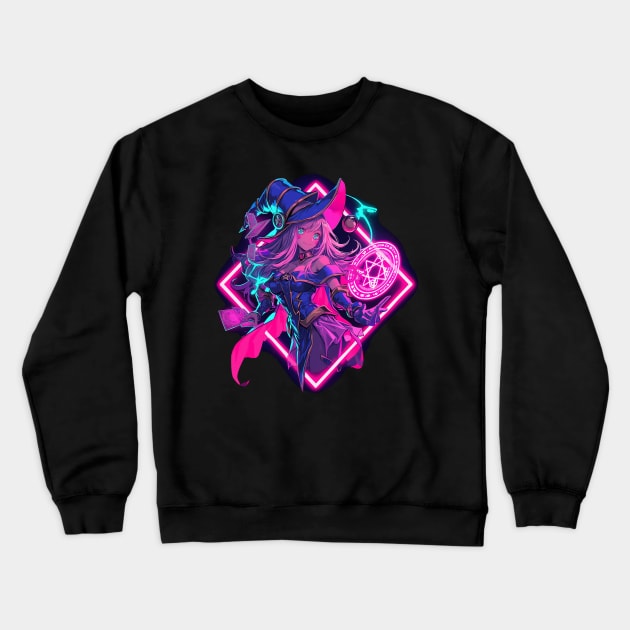 dark magician girl Crewneck Sweatshirt by retinac 